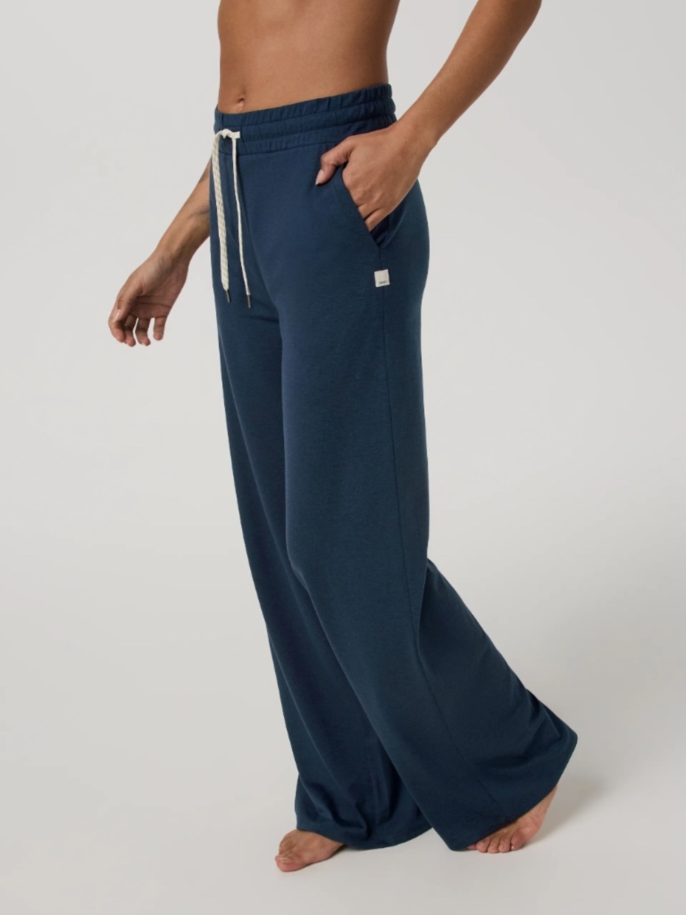 Vuori Blue Halo Essential Wide Leg Pants XS